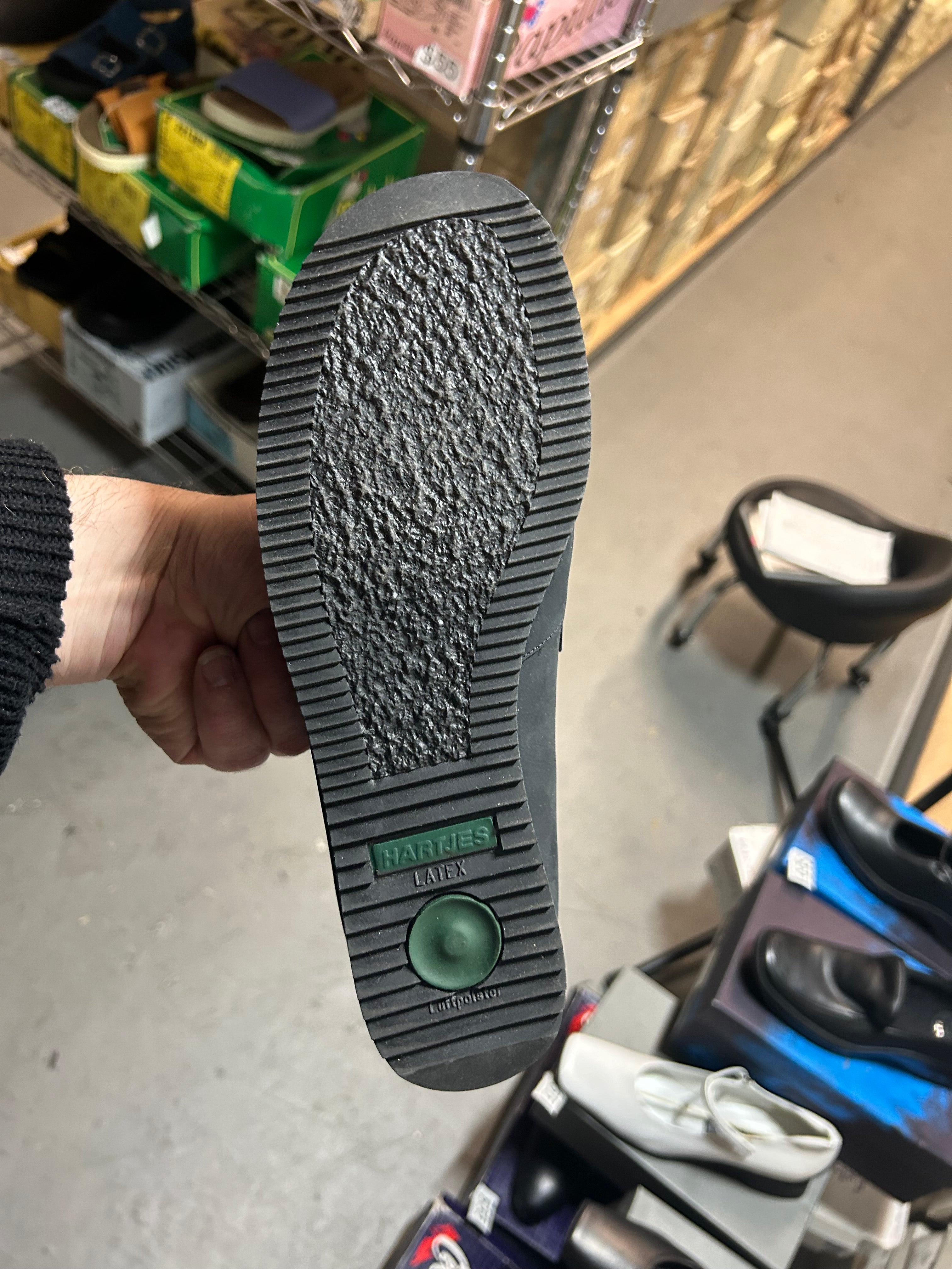 Vintage Hartjes Women's Nubuck Penny Loafers in Ocean Blue 18862