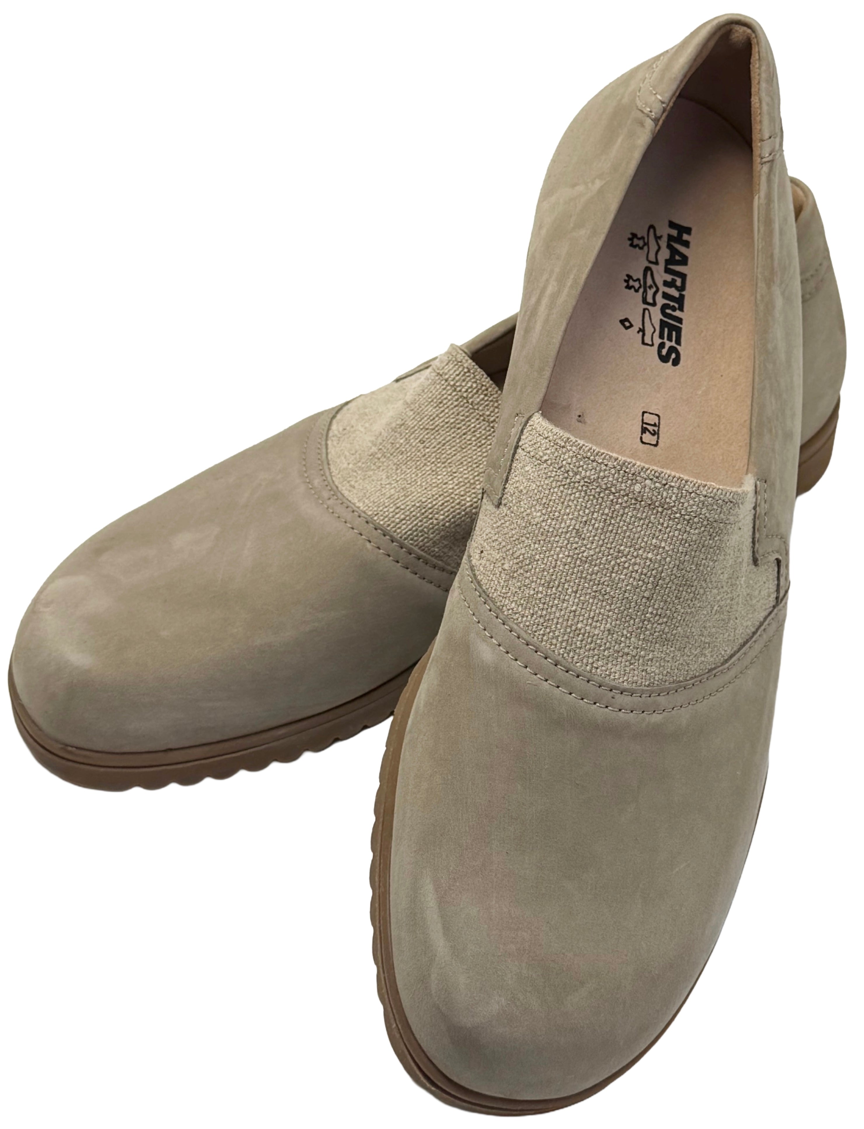Vintage Hartjes 11263 Nubuck Mens Slip on
