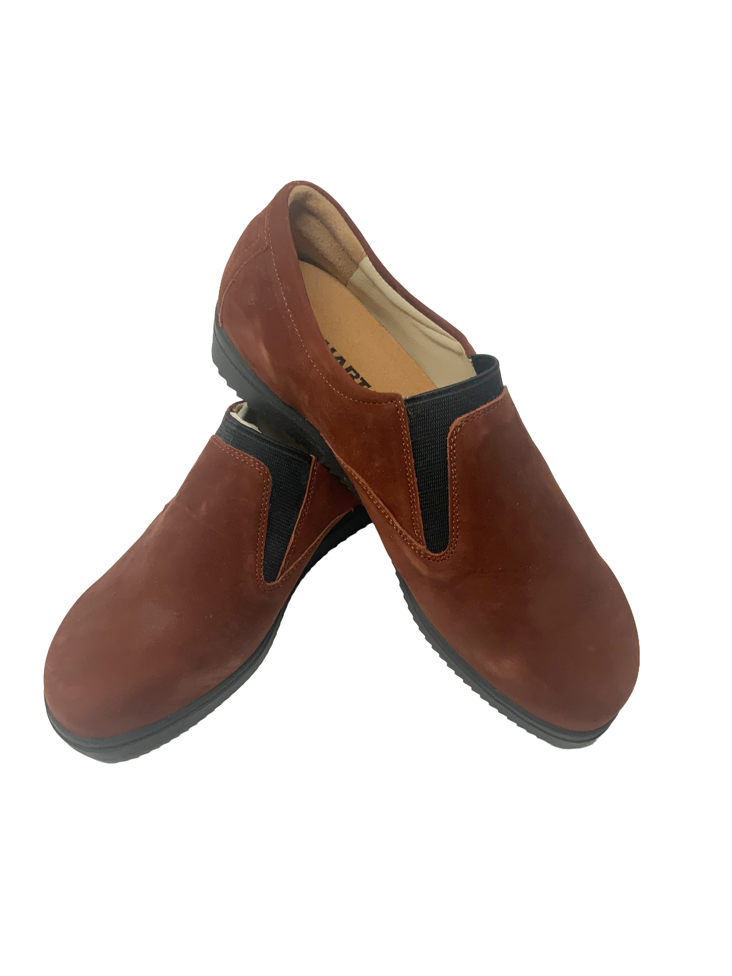 Vintage Hartjes 14462 Women’s Nubuck Leather Slip-On Shoes
