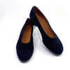 Refurbished Vintage BeautiFeel's Bridget Black Nubuck Flats - Pasadena Sole