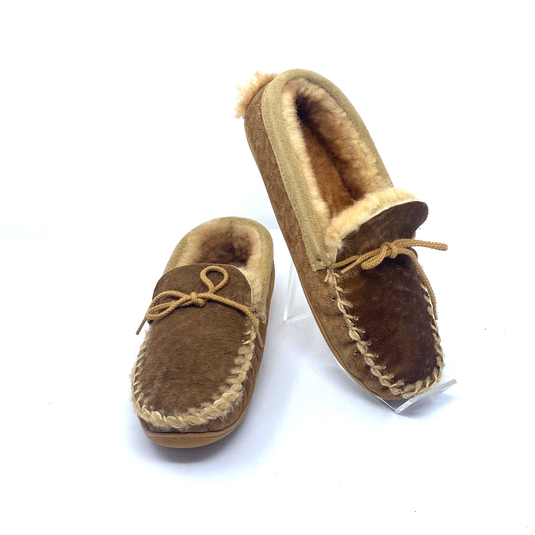 Vintage Adirondack Moccasin Slippers 12340 - Pasadena Sole