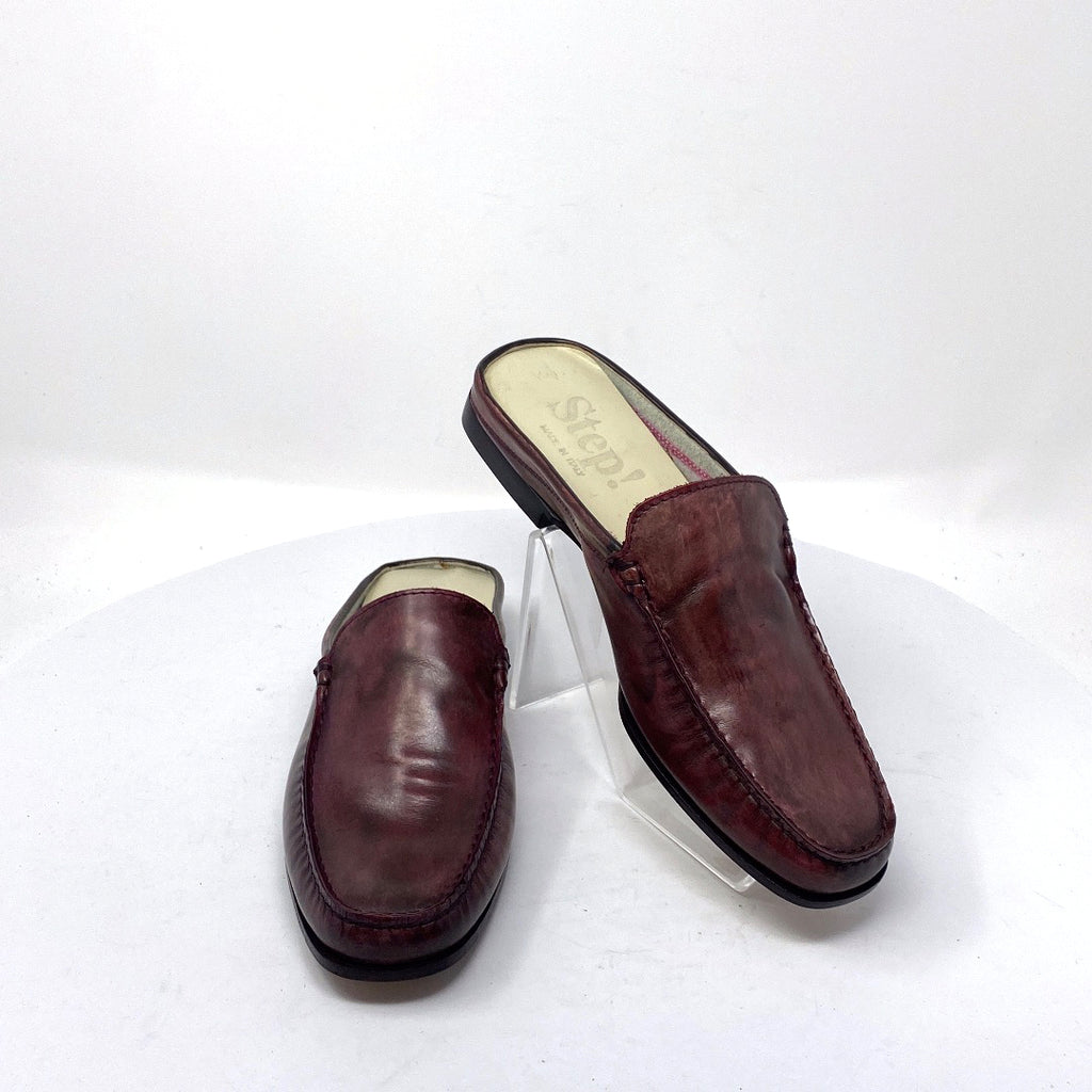 Vintage Alden by Step! Italian Leather Slip-on Shoes - Pasadena Sole