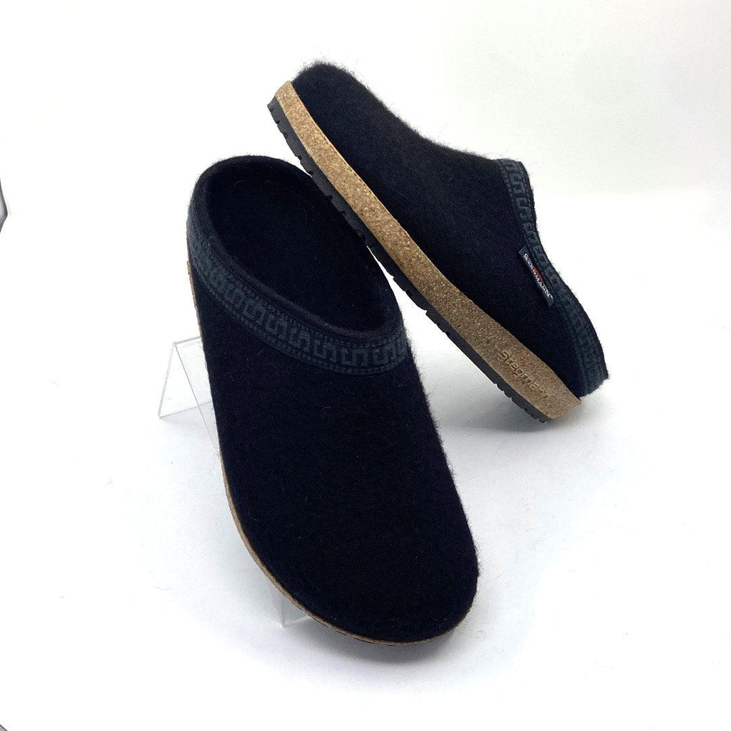 Wool Felt Clogs L108 - Pasadena Sole