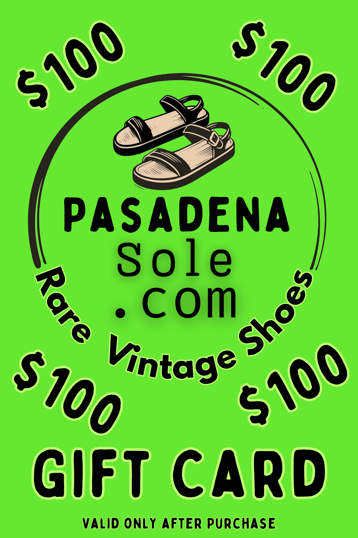 Pasadena Sole Gift Cards - Pasadena Sole