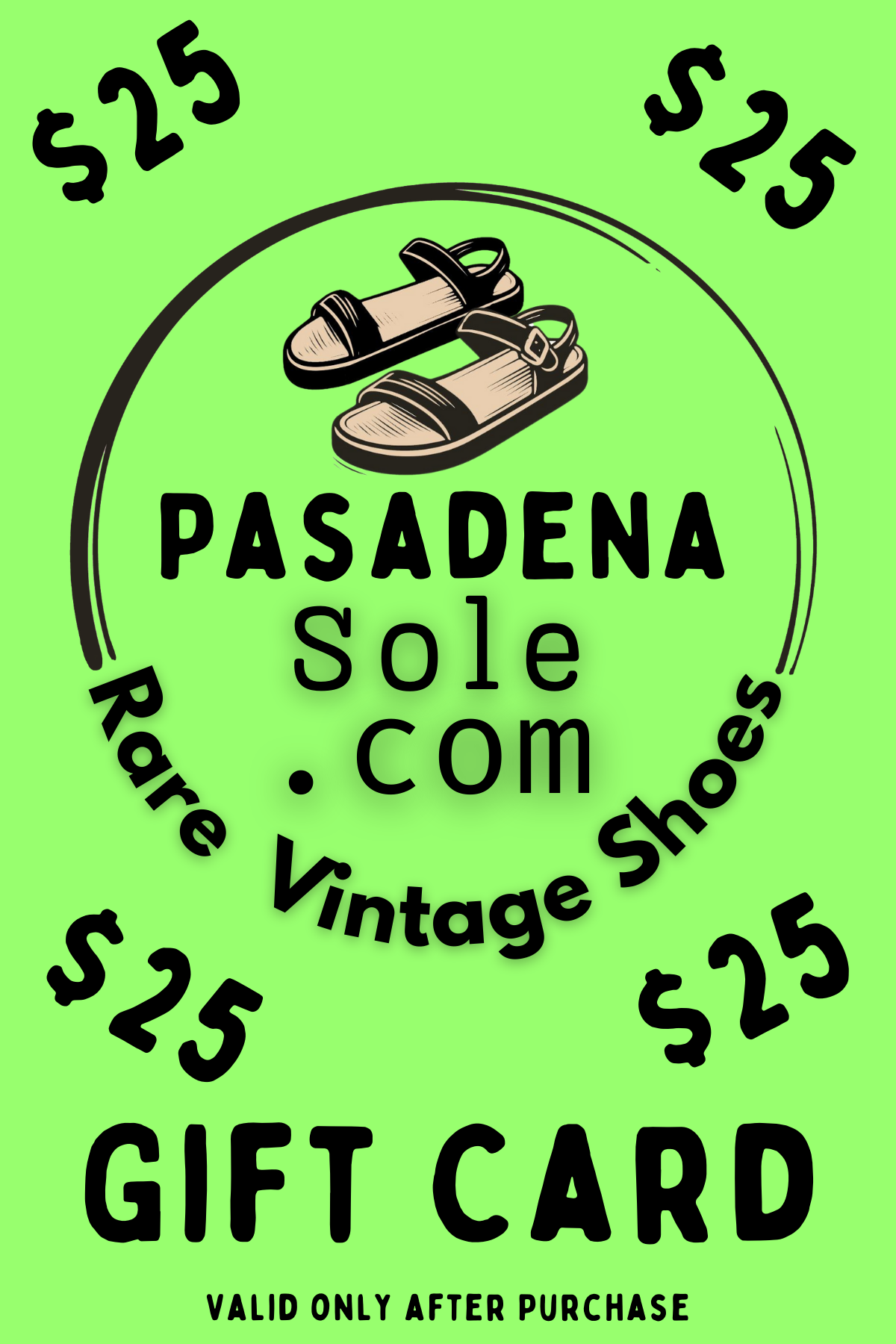 Pasadena Sole Gift Cards - Pasadena Sole